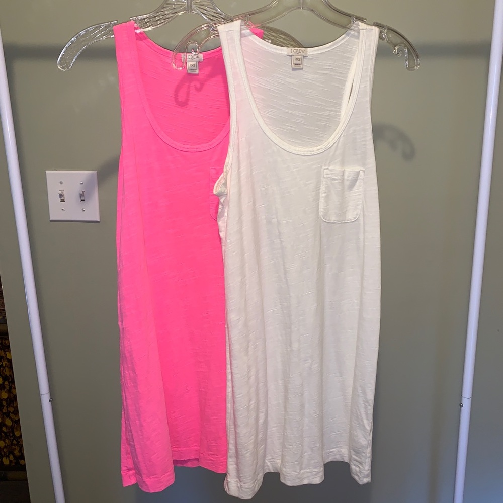 2- J Crew T-shirt dresses